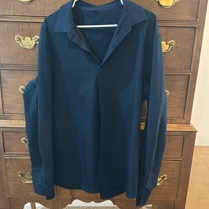 Lululemon live in practice button shirt